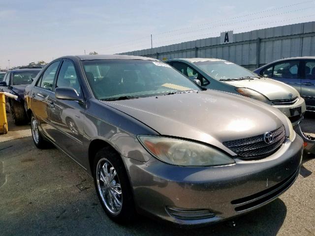 4T1BE32K02U509734 - 2002 TOYOTA CAMRY LE CHARCOAL photo 1