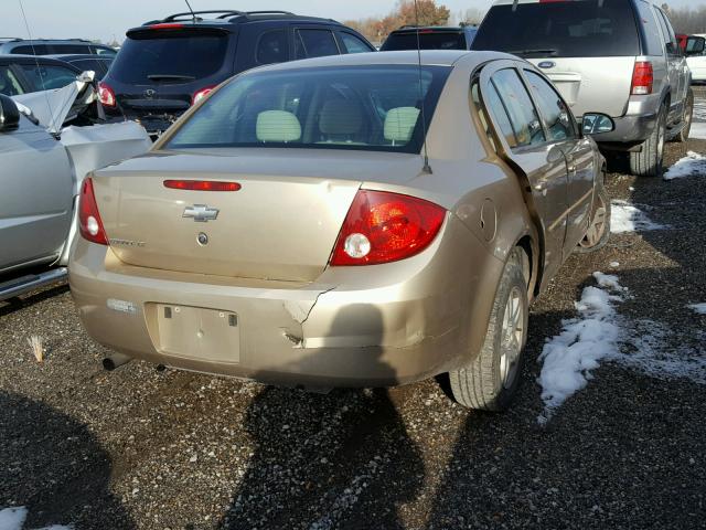 1G1AL55F267675525 - 2006 CHEVROLET COBALT LT TAN photo 4