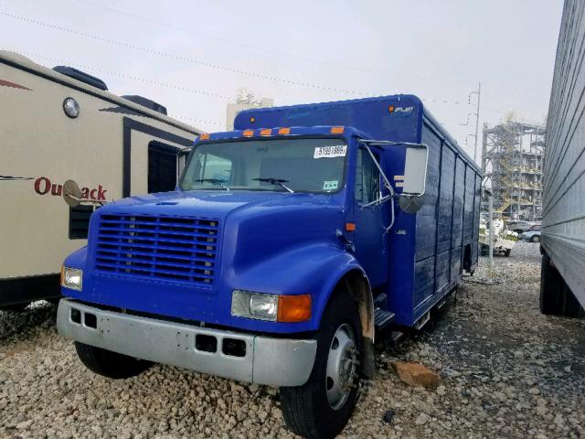 1HTSCAARXXH697081 - 1999 INTERNATIONAL 4000 4700 BLUE photo 2