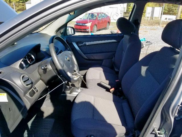 KL1TD56608B165953 - 2008 CHEVROLET AVEO BASE Boz foto 5