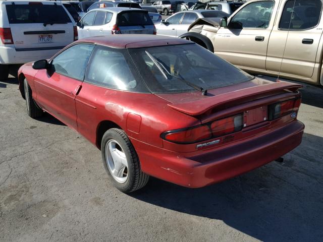 1ZVLT20A9V5138281 - 1997 FORD PROBE RED photo 3