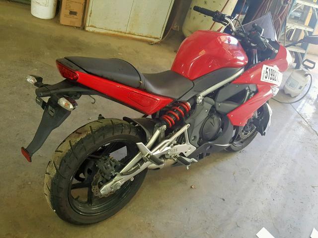 JKAEXEC199DA39398 - 2009 KAWASAKI EX650 C 红色 照片 4