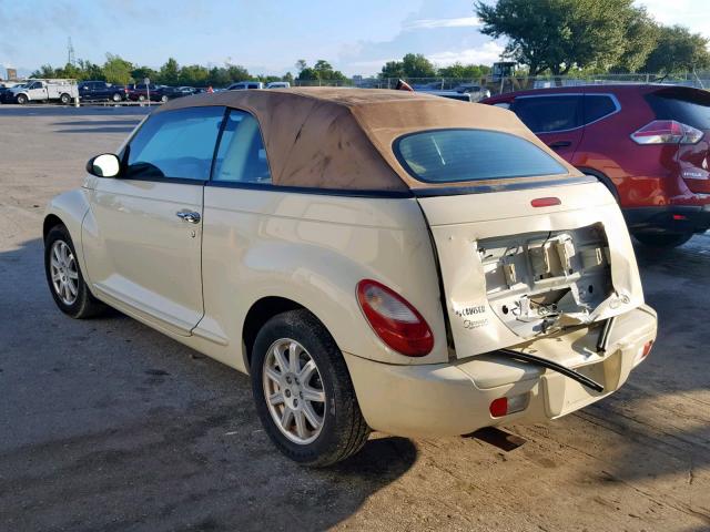 3C3HY55X68T110620 - 2008 CHRYSLER PT CRUISER CREAM photo 3