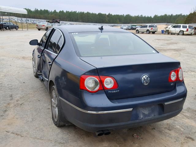 WVWAK73C38E010209 - 2008 VOLKSWAGEN PASSAT KOM BLUE photo 3