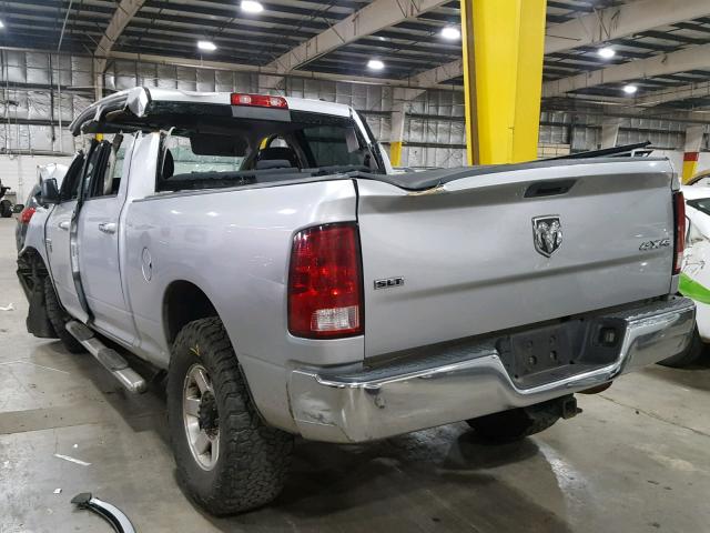 3D7UT2CL1BG586576 - 2011 DODGE RAM 2500 SILVER photo 3