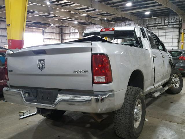 3D7UT2CL1BG586576 - 2011 DODGE RAM 2500 SILVER photo 4