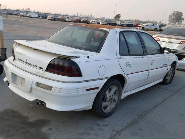 1G2NW54N0PC801791 - 1993 PONTIAC GRAND AM G WHITE photo 4