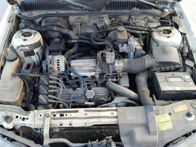 1G2NW54N0PC801791 - 1993 PONTIAC GRAND AM G WHITE photo 7