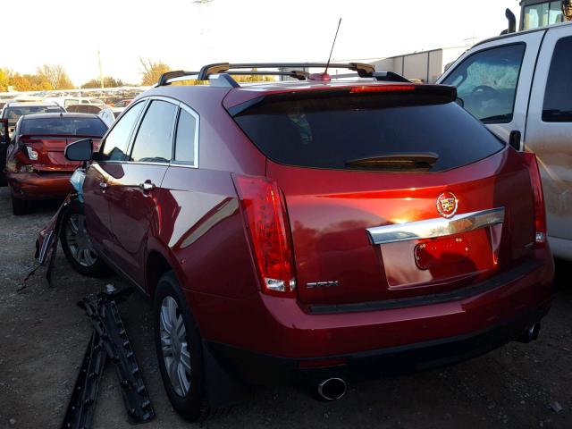 3GYFNBE39GS551275 - 2016 CADILLAC SRX LUXURY BURGUNDY photo 3