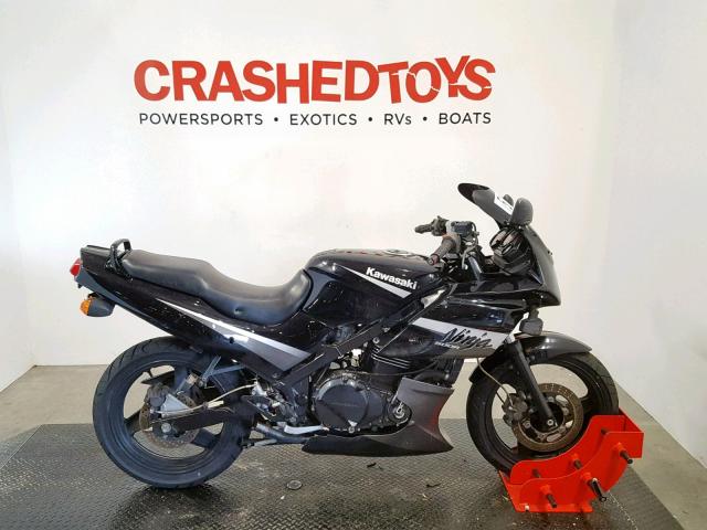 JKAEXVD185A092455 - 2005 KAWASAKI EX500 D BLACK photo 1