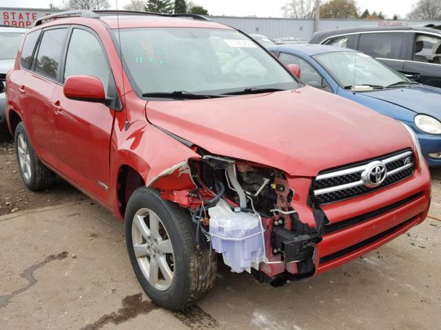 JTMBK31V576020427 - 2007 TOYOTA RAV4 LIMIT RED photo 1