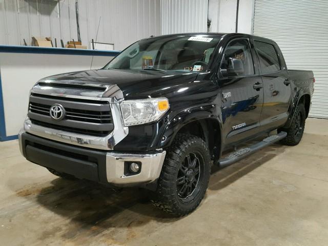 5TFEY5F19EX172618 - 2014 TOYOTA TUNDRA CRE BLACK photo 2