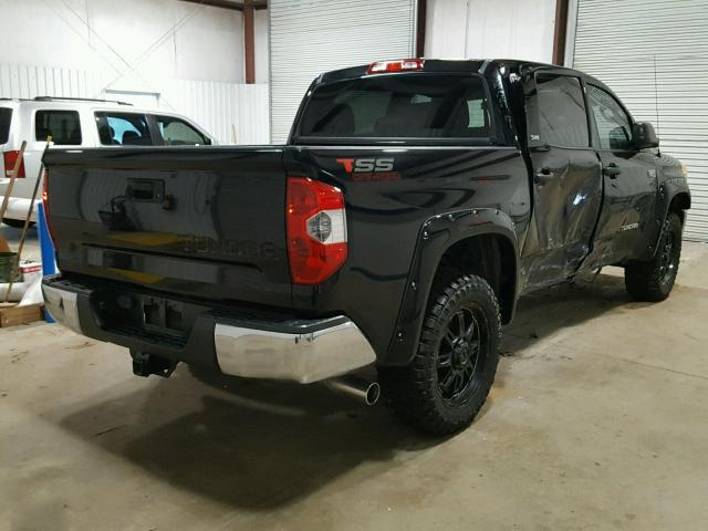 5TFEY5F19EX172618 - 2014 TOYOTA TUNDRA CRE BLACK photo 4