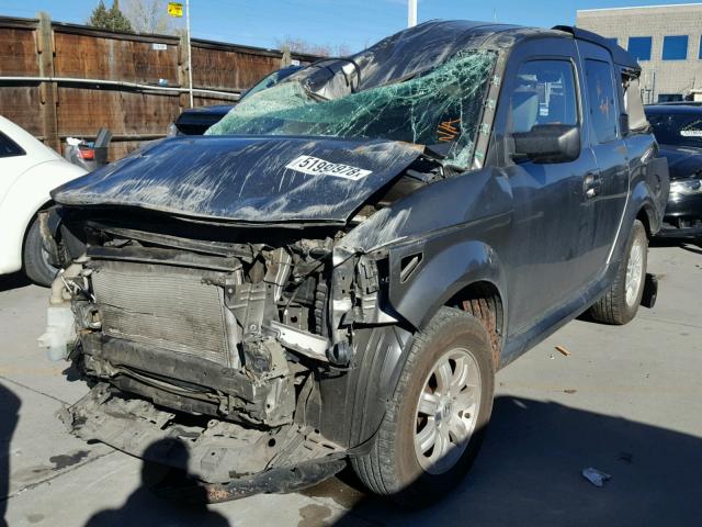 5J6YH27718L000510 - 2008 HONDA ELEMENT EX GRAY photo 9