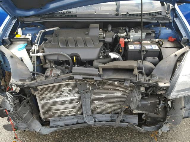 3N1AB6AP6CL770596 - 2012 NISSAN SENTRA 2.0 BLUE photo 7