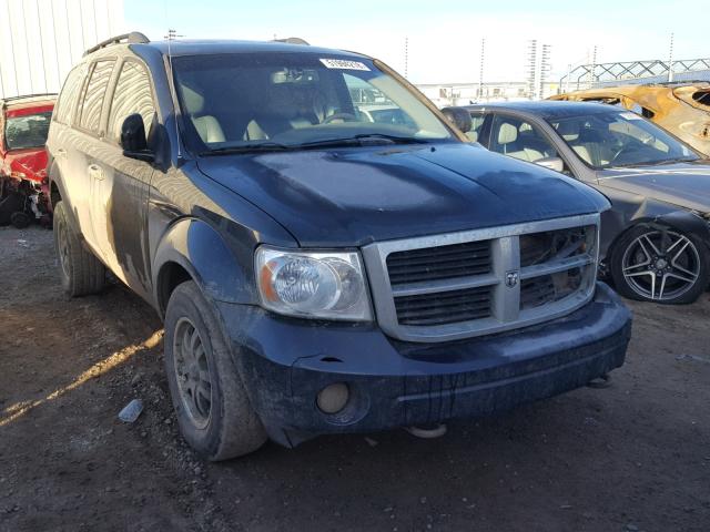 1D8HB48238F143254 - 2008 DODGE DURANGO SL BLACK photo 1