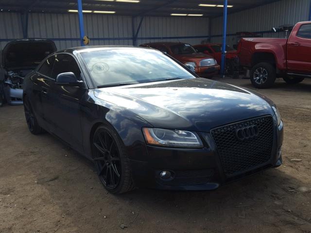 WAUDK78T99A025860 - 2009 AUDI A5 QUATTRO BLACK photo 1