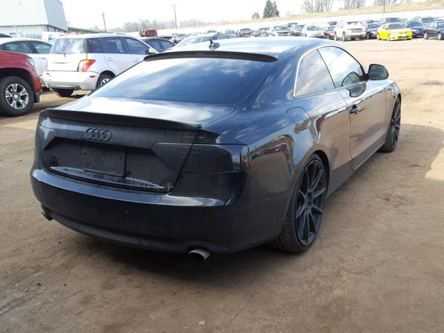 WAUDK78T99A025860 - 2009 AUDI A5 QUATTRO BLACK photo 4