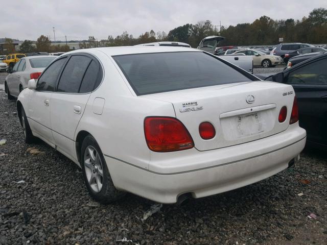 JT8BD69S420151929 - 2002 LEXUS GS 300 WHITE photo 3