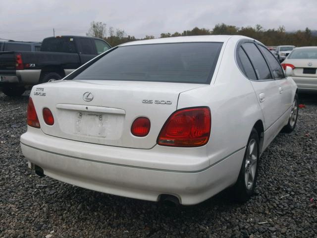 JT8BD69S420151929 - 2002 LEXUS GS 300 WHITE photo 4