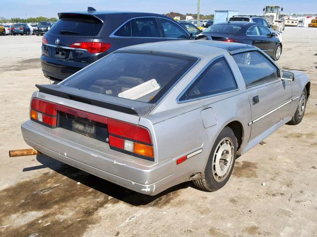 JN1HZ16S8GX083706 - 1986 NISSAN 300ZX 2+2 SILVER photo 4