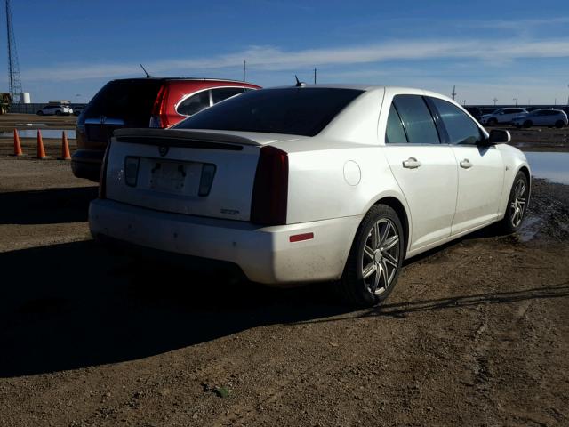 1G6DW677650225300 - 2005 CADILLAC STS WHITE photo 4