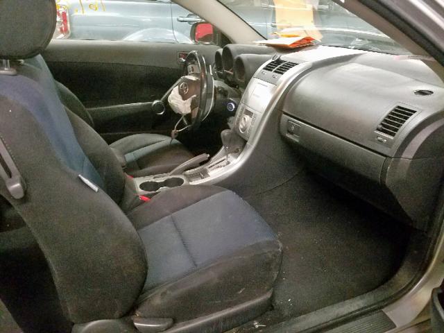 JTKDE167370155688 - 2007 TOYOTA SCION TC ვერცხლისფერი ფოტო 5