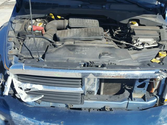 1D4HD48N36F160574 - 2006 DODGE DURANGO SL BLUE photo 7