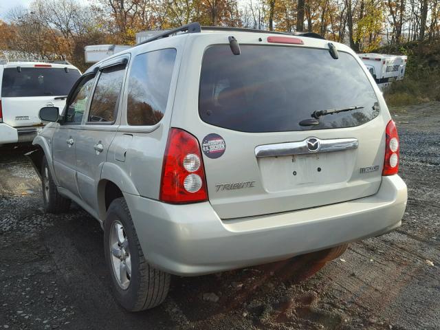 4F2YZ94146KM00012 - 2006 MAZDA TRIBUTE S GOLD photo 3