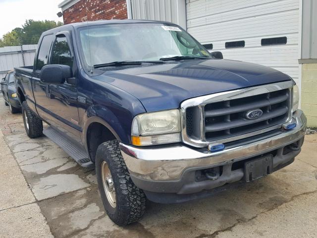 1FTSW31P44EA36920 - 2004 FORD F350 SRW S BLUE photo 1