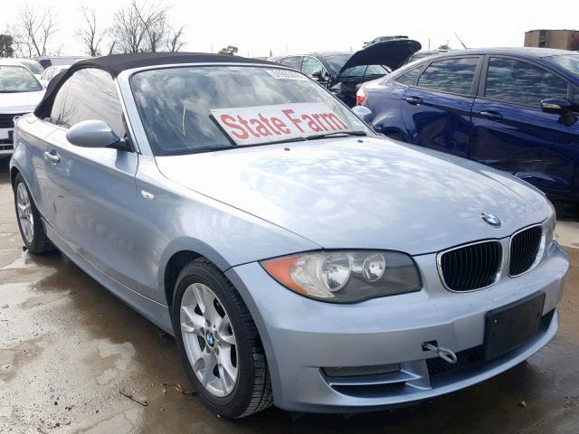 WBAUL73588VJ74757 - 2008 BMW 128 I BLUE photo 1