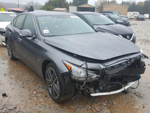 JN1BV7AR1FM396105 - 2015 INFINITI Q50 BASE GRAY photo 1