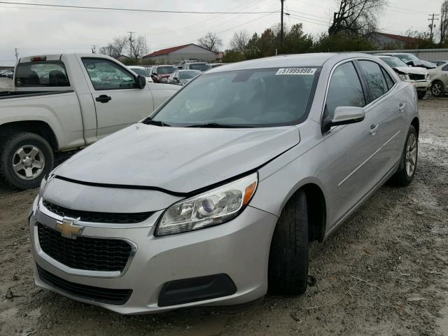 1G11C5SLXEF105383 - 2014 CHEVROLET MALIBU 1LT SILVER photo 2