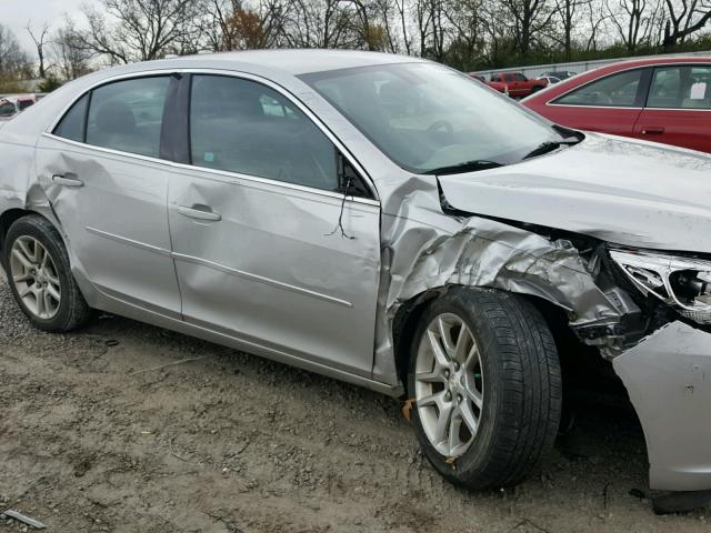 1G11C5SLXEF105383 - 2014 CHEVROLET MALIBU 1LT SILVER photo 9