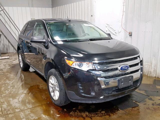 2FMDK3GC1DBC30157 - 2013 FORD EDGE SE BLACK photo 1