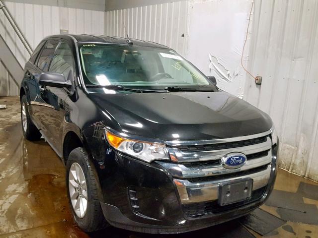 2FMDK3GC1DBC30157 - 2013 FORD EDGE SE BLACK photo 9