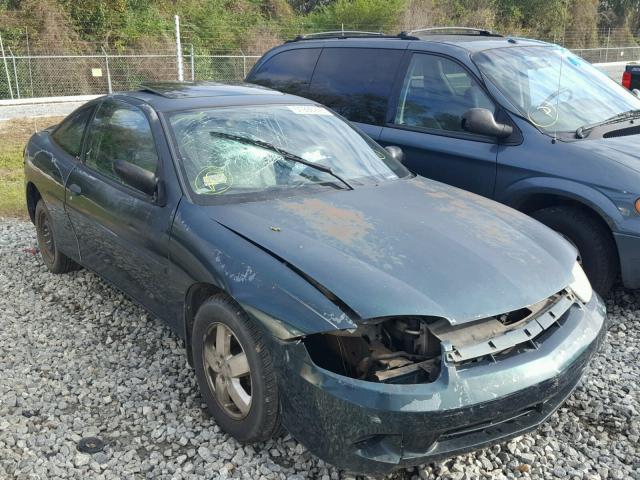 1G1JF12F447119587 - 2004 CHEVROLET CAVALIER L GREEN photo 1