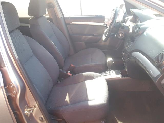 KL1TD5DE4AB081523 - 2010 CHEVROLET AVEO LS BLUE photo 5