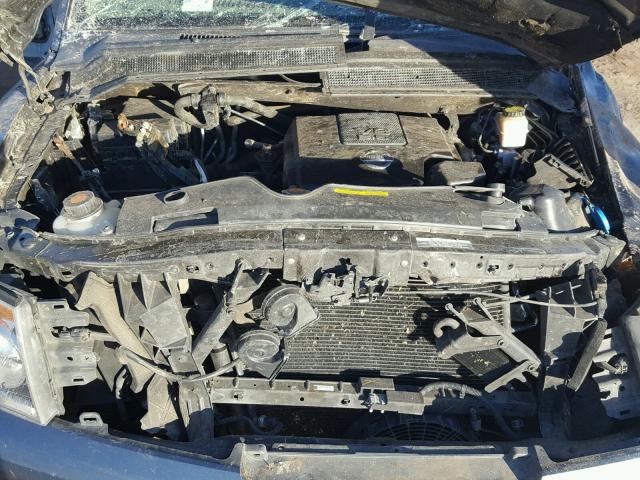 5N1BA0ND8EN612034 - 2014 NISSAN ARMADA SV BLUE photo 7