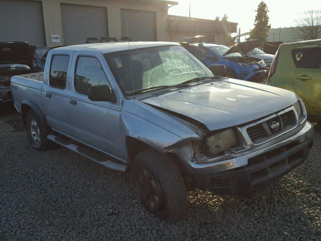 1N6ED27Y1YC357731 - 2000 NISSAN FRONTIER C SILVER photo 1