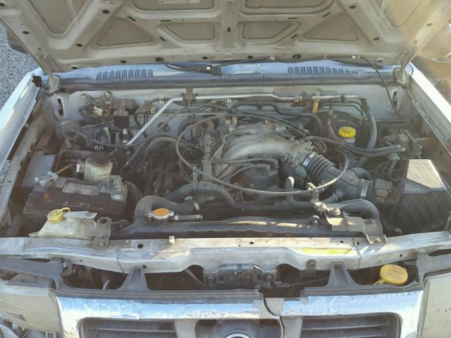 1N6ED27Y1YC357731 - 2000 NISSAN FRONTIER C SILVER photo 7