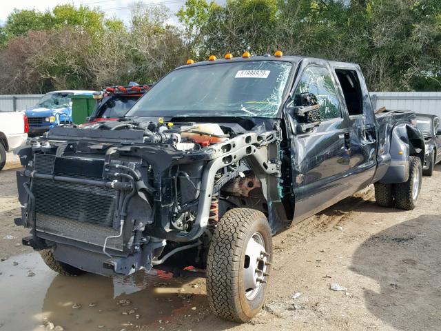 1FT8W3DT8GEB22027 - 2016 FORD F350 SUPER BLACK photo 2