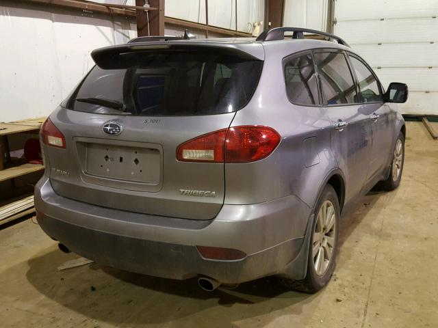 4S4WX90D894406686 - 2009 SUBARU TRIBECA LI GRAY photo 4