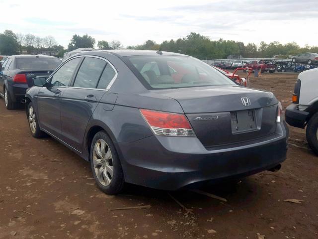 1HGCP26828A150491 - 2008 HONDA ACCORD EXL CHARCOAL photo 3