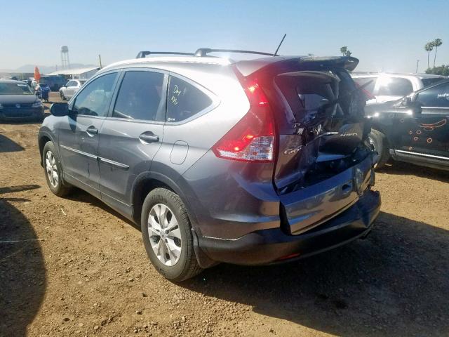 JHLRM4H79CC028213 - 2012 HONDA CR-V EXL TAN photo 3