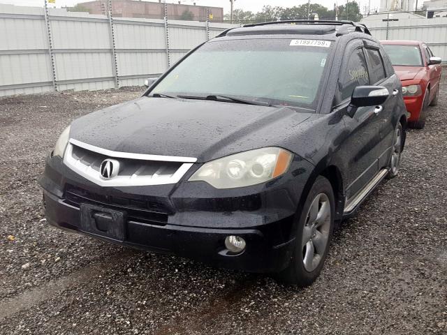 5J8TB18568A009208 - 2008 ACURA RDX TECHNO BLACK photo 2