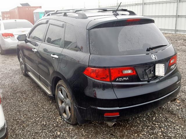 5J8TB18568A009208 - 2008 ACURA RDX TECHNO BLACK photo 3