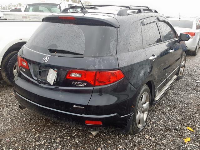 5J8TB18568A009208 - 2008 ACURA RDX TECHNO BLACK photo 4