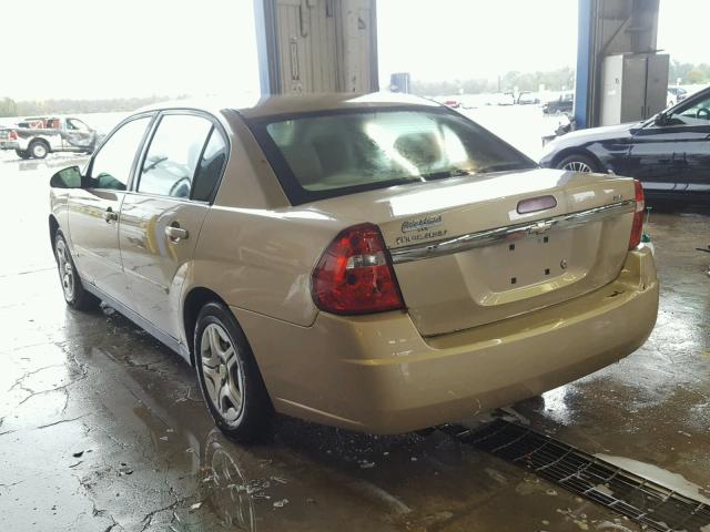 1G1ZS58F57F184312 - 2007 CHEVROLET MALIBU LS 棕色 照片 3