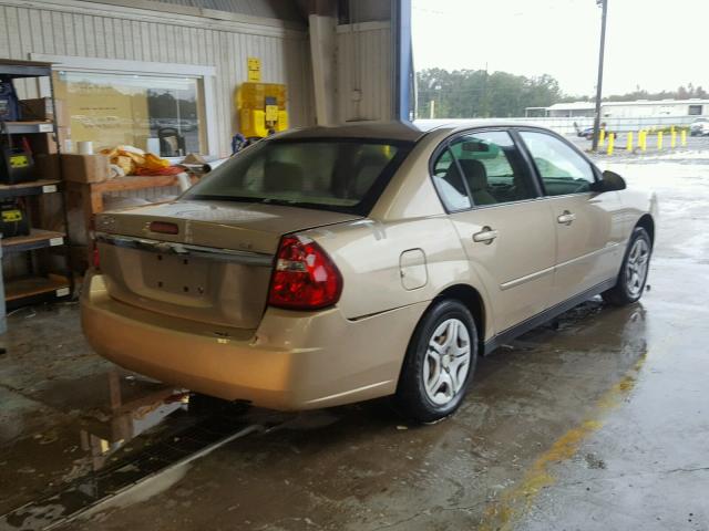 1G1ZS58F57F184312 - 2007 CHEVROLET MALIBU LS 棕色 照片 4